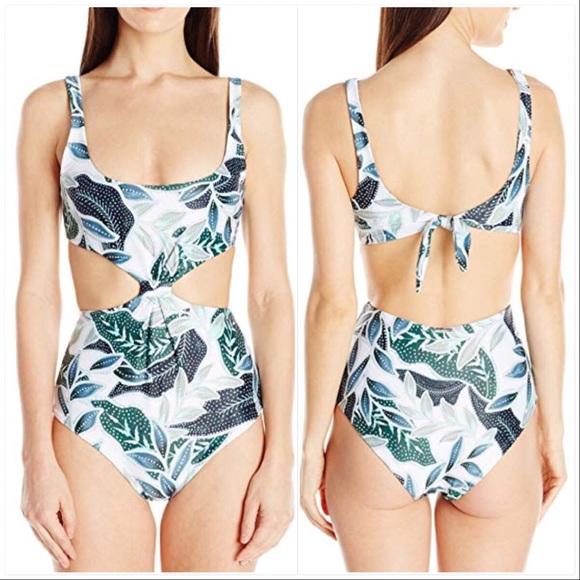 Mara Hoffman Other - MARA HOFFMAN Knot Front One Piece Swimsuit NWT